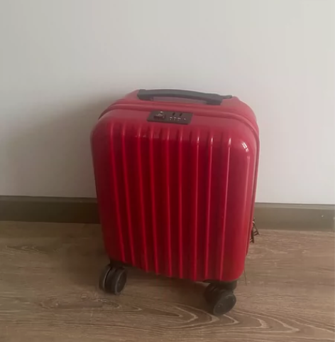 可乐惠ito儿童行李箱拉杆箱15寸红色9成...