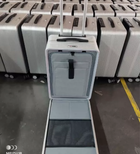 微瑕疵 加厚前开盖侧开盖全铝镁合金属行李箱...