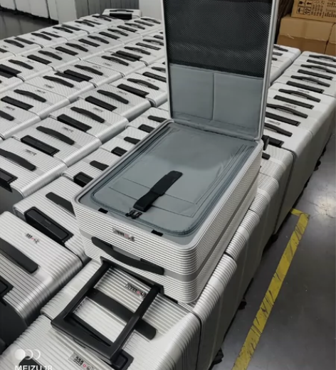 微瑕疵 加厚前开盖侧开盖全铝镁合金属行李箱...