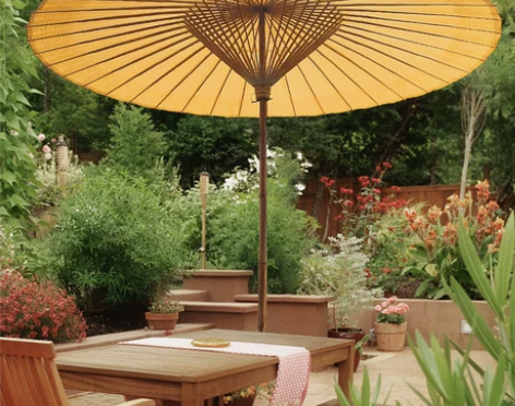 围炉煮茶油纸伞防雨防晒实用户外庭院露天特大...