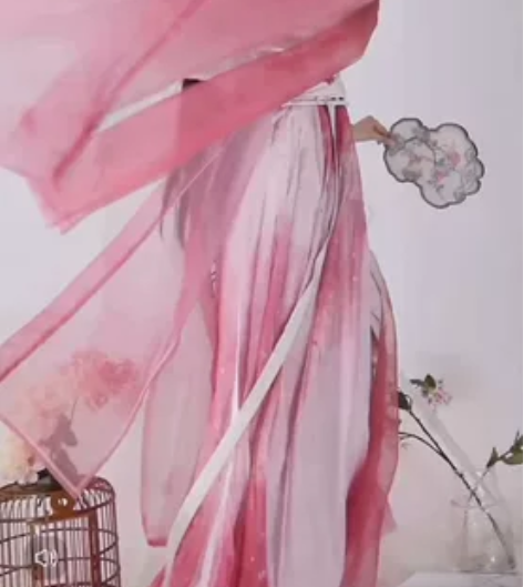 裳云兮原创《拽妃》新品诃子裙绣花大袖衫汉服...