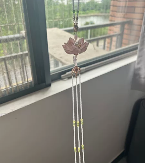 七月夕原创汉服  荷花禁步 全新带原包装发...