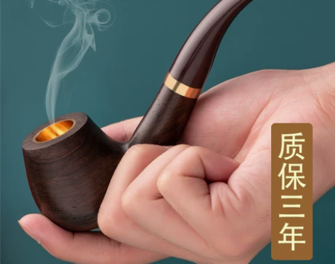 香港瑞拉克实木烟斗男士手工石楠木老式传统旱...