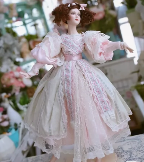 富兰克林 Franklin 古董 陶瓷 娃...