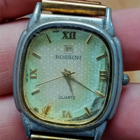 老手表ROSSINI罗西尼手表一块，好坏不...