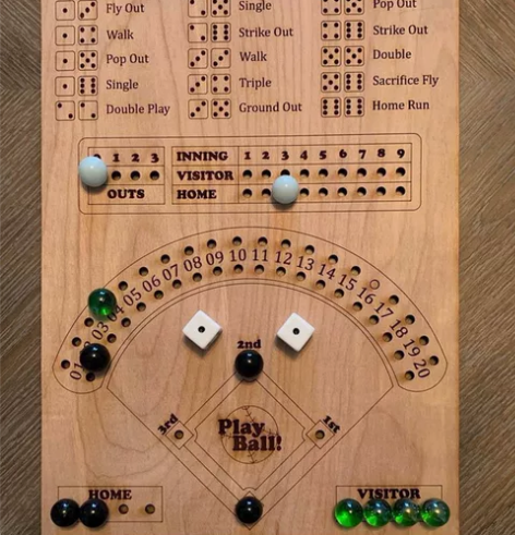 Baseball Dice Board G...