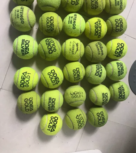 网球28个，实物如图，都是恒压训练网球。非...