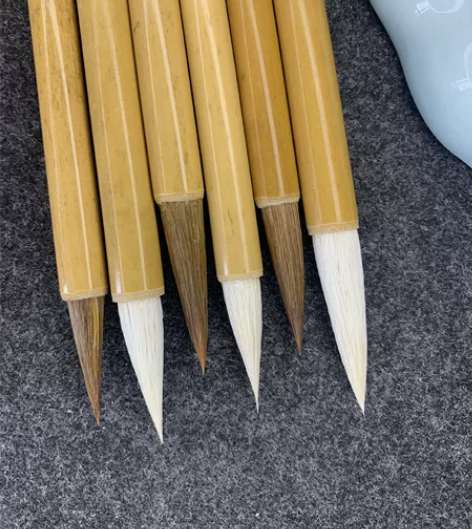 6元一支3支包邮羊毫狼毫毛笔 全新毛笔为客...