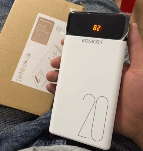 全新包装未拆封罗马仕20000毫安充电宝移...