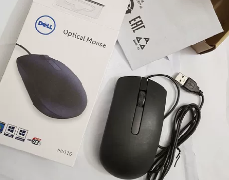 Dell戴尔MS有线鼠光电鼠标笔记本台式电...