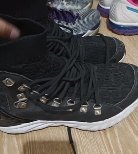 匹克态极 高帮靴走秀卷态极41码数 韩国设...