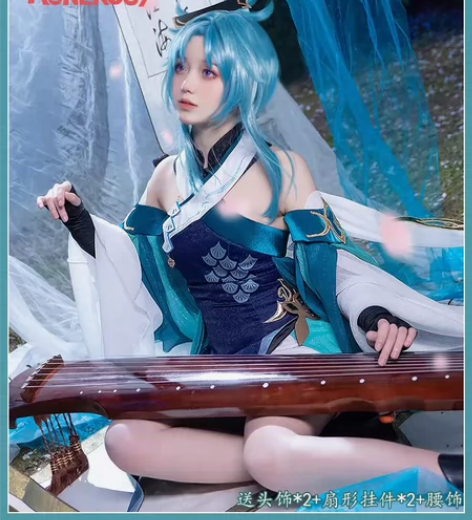 佛系出漫囧两套假发（时崎狂三和小乔音你心动...