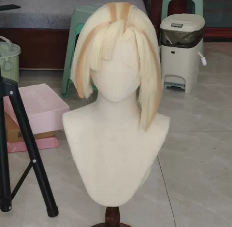 王者荣耀镜炽阳神光cos假发造型接单 默认...