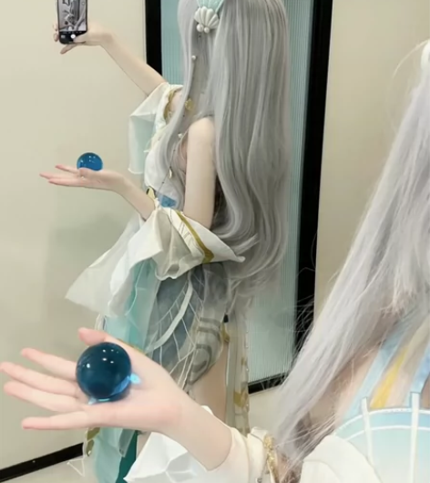 高配华改版喵屋三分西施游龙清影cos全套 ...