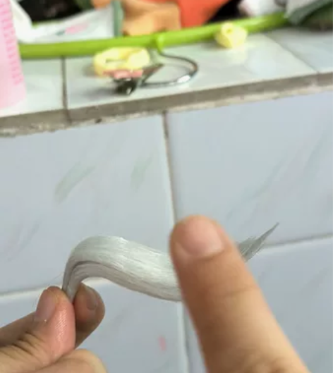 接西施游龙清影假发造型 图上为漫美毛坯 全...