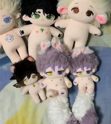 打包大狐狸10cm15cm 有骨 玖夜属性...