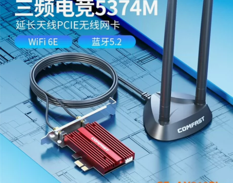 正品官发/特价COMFAST三频5374M...
