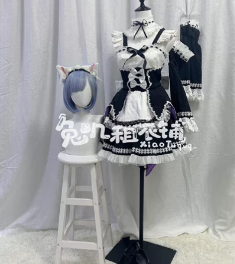 【兔叽租衣铺】Mimosa高定蕾姆女仆co...