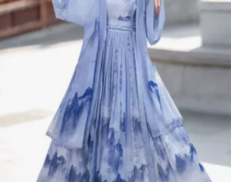 染云黛  原创宋制吊带改良汉服日常褙子中国...