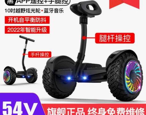 领奥官方旗舰店2021新款电动平衡车腿控双...