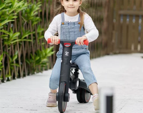 Hape儿童二合一平衡车无脚踏自行车宝贝脚...