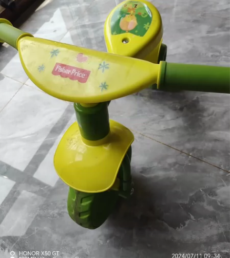 费雪平衡车，适合1.5岁到3岁吧，车子太多...