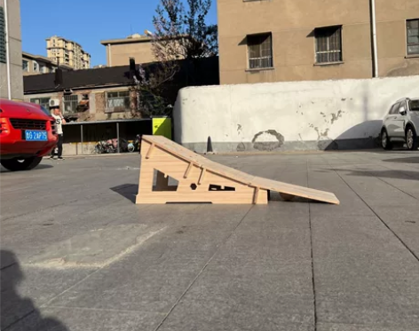 苗觉文抛台，第四代折叠抛台 自行车飞包折叠...