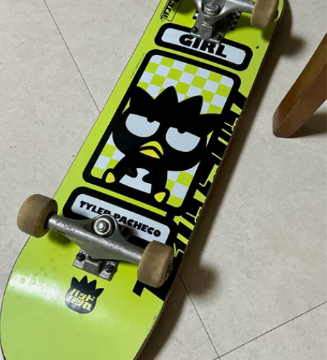 【滑板girl三丽鸥联名】出整块滑板 进口...