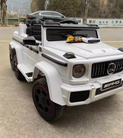 奔驰大g儿童电动车宝宝四轮遥控越野汽车可坐...