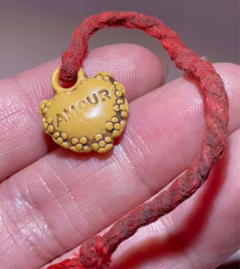 藏传小元素之黄料老侧挂 赛璐璐材质 高17...