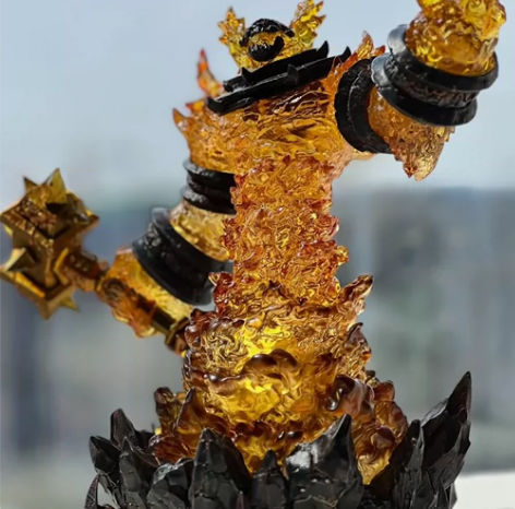 【包打磨】魔兽世界15周年拉格纳罗斯手办炎...