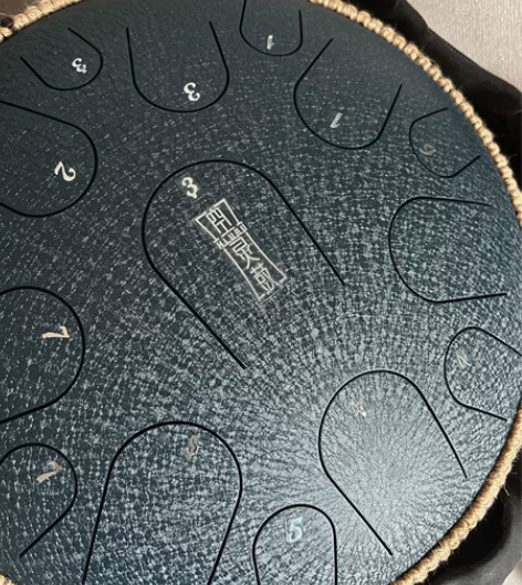 全新鲁儒钛金刚空灵鼓450出十五音 黑曜石...