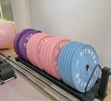 全新马卡龙杠铃片清仓处理工厂直销五吨现货现...