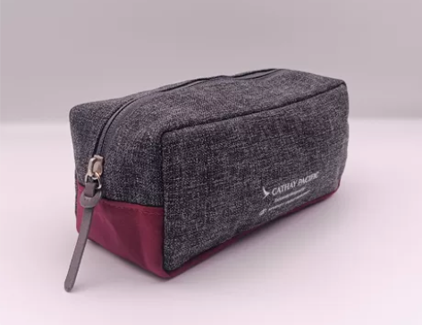 国泰航空头等舱洗漱包出差旅行便携收纳包数码...