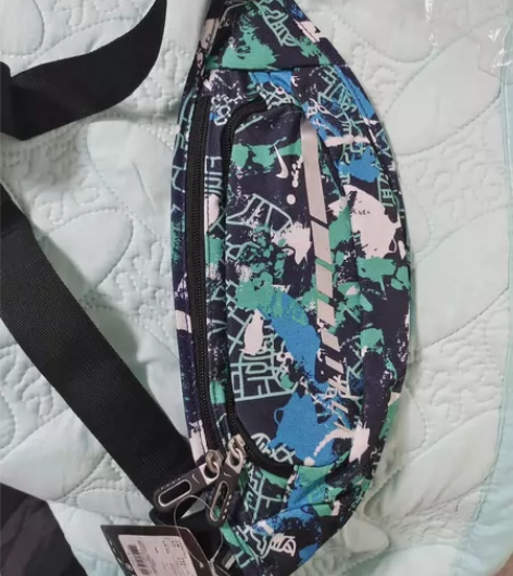 全新正品耐克腰包跑步运动挎包胸包 全新未使...