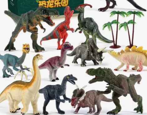 勾勾手 恐龙玩具仿真模型儿童野生动物园玩具...