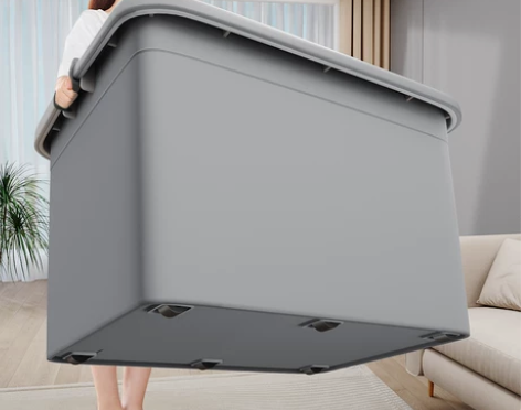 佳帮手收纳箱家用特大号加厚塑料衣服储物箱衣...