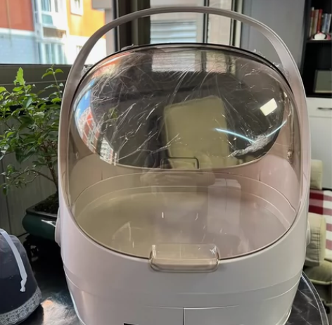 佳帮手全新化妆品收纳箱～梳妆台可以用。高度...