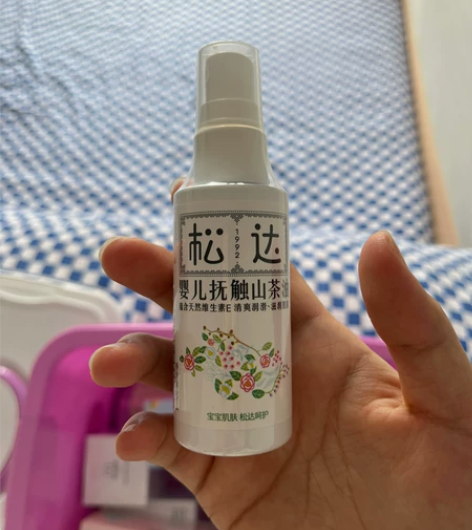 松达扶触油，好吸收不黏腻、我是买来给孩子清...