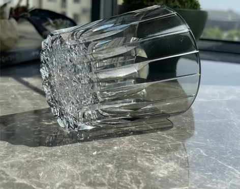 【清仓处理】水晶玻璃杯江户切子星芒杯轻奢工...