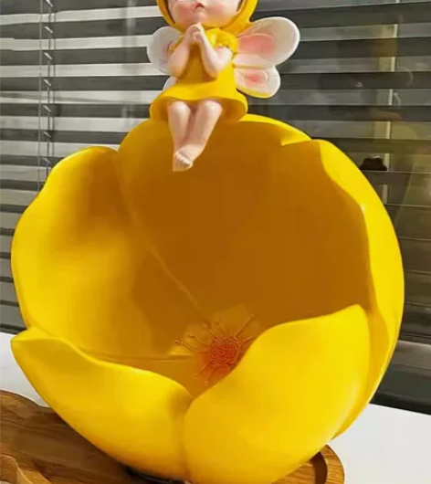 剩几个低价出花仙子摆件蜜蜂精灵女孩玄关钥匙...