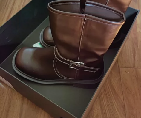 妙侣， 「妙侣」原生美学~简约通勤短筒靴子...