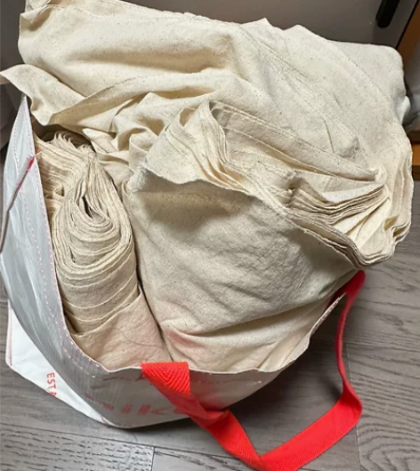 服装设计专业现已毕业，出3米白坯布 感兴趣...