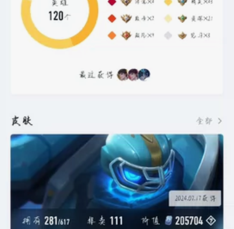 王者安卓Q区共号，月共20，永久200，看...