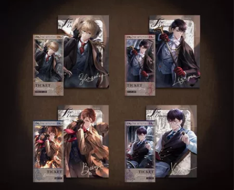 出【恋与制作人×福尔摩斯】恋语探案集系列收...