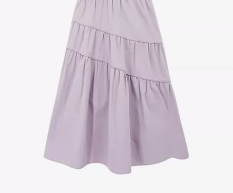 夏季独特别致法式甜美宽松显瘦茶歇a字裙女高...