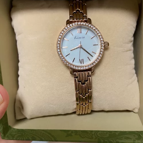 kimio手表女法国小众轻奢女款女士小巧精...