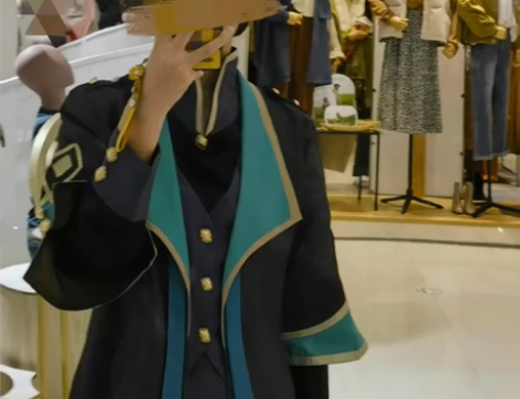 原神三町目艾尔海森同人cos 仅衣服，L码...