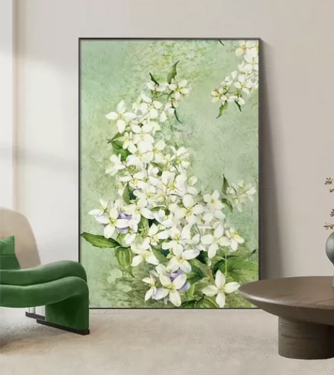 【真的很好看】北欧装饰画摆画绿植花卉小清新...