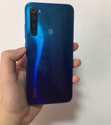 红米note8手机 4+64蓝色 功能正常...